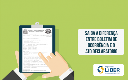 #DPVATExplica: saiba a diferença entre o Boletim de Ocorrência e o Ato Declaratório