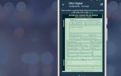 Documento digital de veículos é lançado e começa a valer primeiro no DF