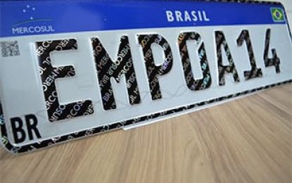 Inconstitucionalidade das placas Mercosul será julgada pelo STF